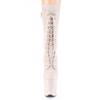 Pleaser - FLAMINGO1050FS Bottes de plateforme - Chaussures de pole dance - Beige Product image